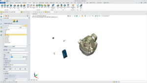 ZW3D 외부 파일 불러오기 화면