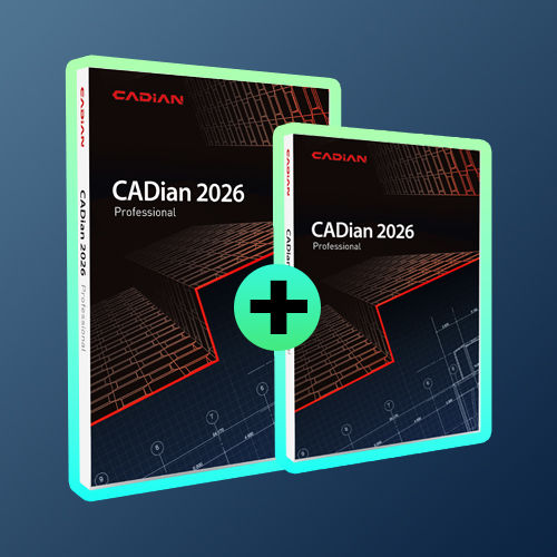 CADian Pro 2026 1+1 Package